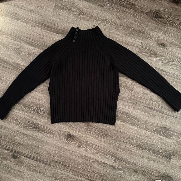 Bassike Knit chunky wool sweater - Picture 1 of 9